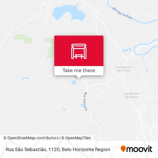 Rua São Sebastião, 1120 map