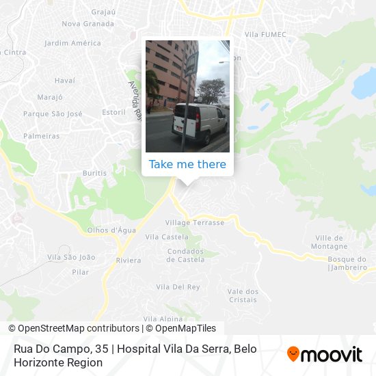 Rua Do Campo, 35 | Hospital Vila Da Serra map