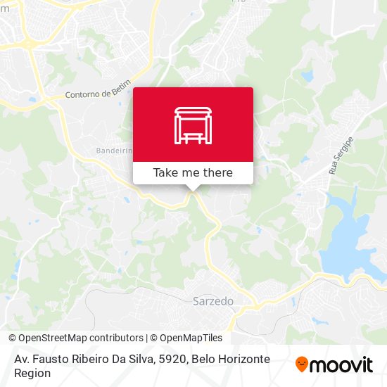 Mapa Av. Fausto Ribeiro Da Silva, 5920