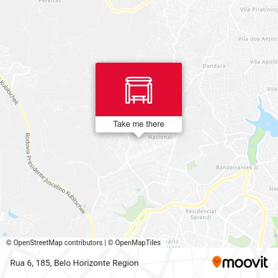 Rua 6, 185 map