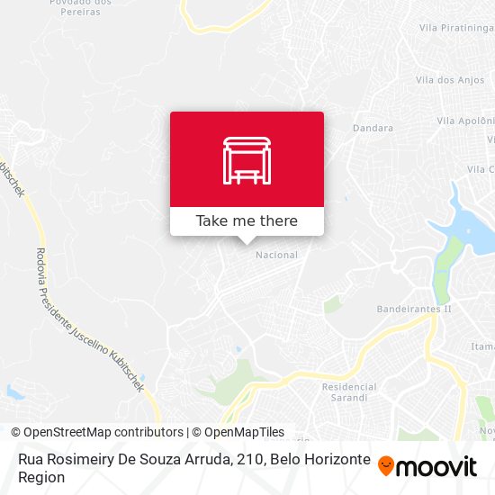 Rua Rosimeiry De Souza Arruda, 210 map