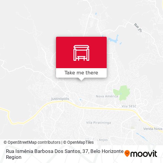Rua Ismênia Barbosa Dos Santos, 37 map