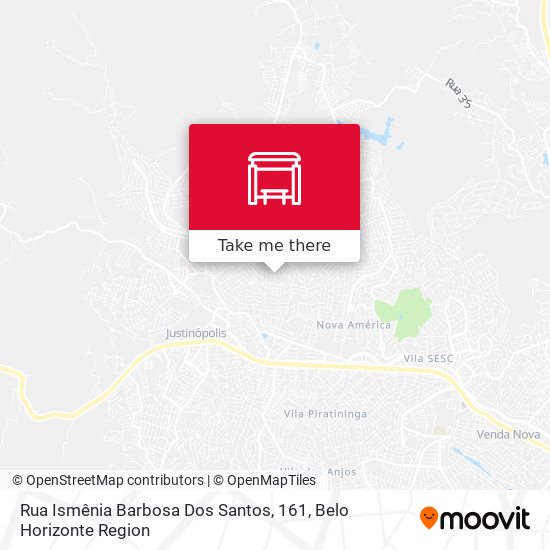 Rua Ismênia Barbosa Dos Santos, 161 map