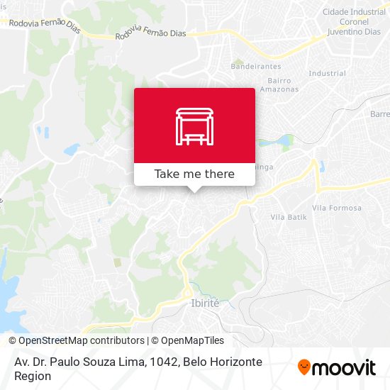 Av. Dr. Paulo Souza Lima, 1042 map