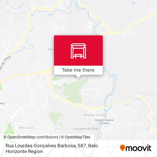 Rua Lourdes Gonçalves Barbosa, 587 map