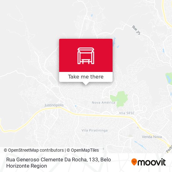 Rua Generoso Clemente Da Rocha, 133 map
