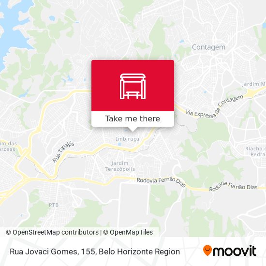 Rua Jovaci Gomes, 155 map