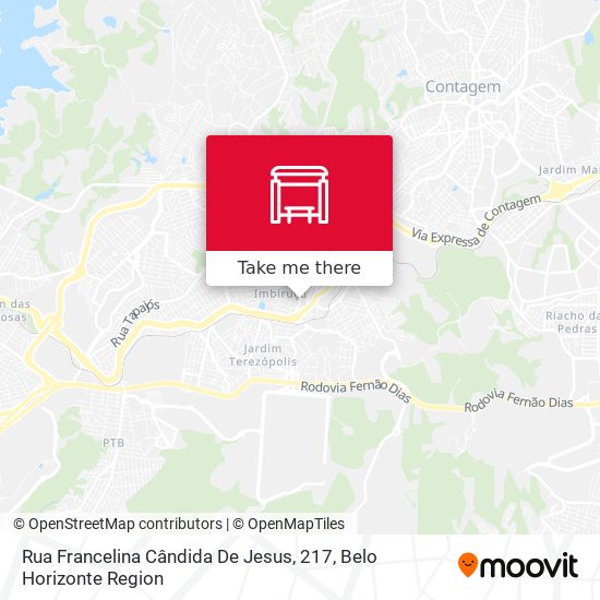 Rua Francelina Cândida De Jesus, 217 map