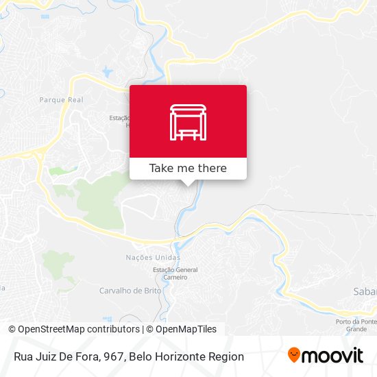 Rua Juiz De Fora, 967 map