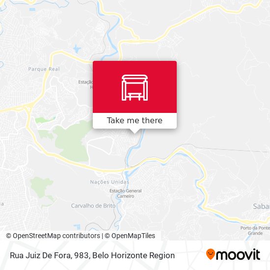 Rua Juiz De Fora, 983 map