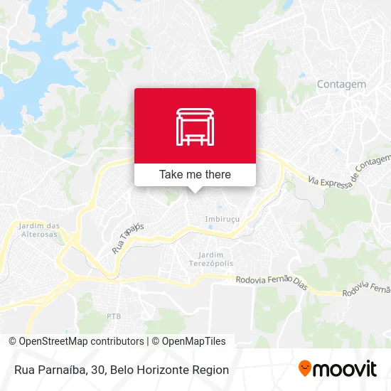 Rua Parnaíba, 30 map