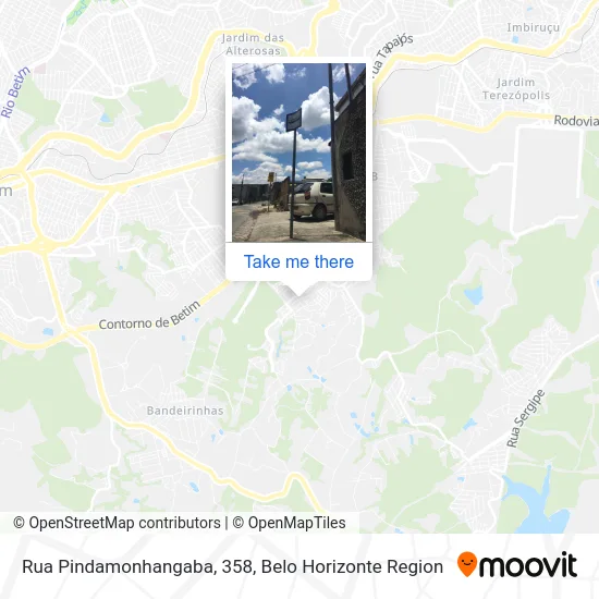 Rua Pindamonhangaba, 358 map