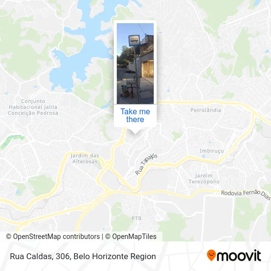 Rua Caldas, 306 map