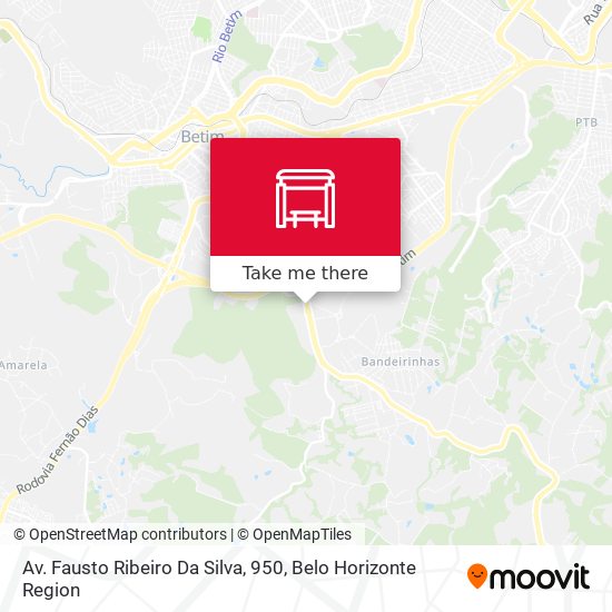 Av. Fausto Ribeiro Da Silva, 950 map