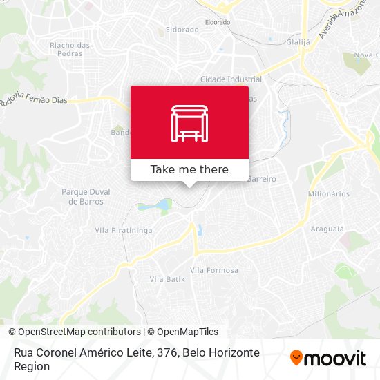 Rua Coronel Américo Leite, 376 map