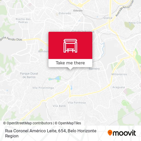 Rua Coronel Américo Leite, 654 map