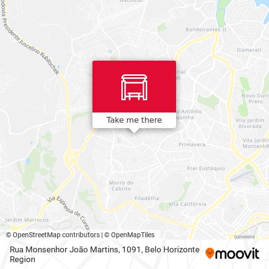 Rua Monsenhor João Martins, 1091 map