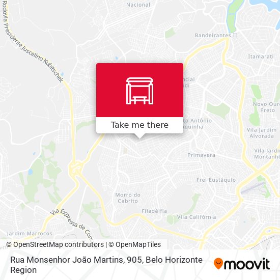 Rua Monsenhor João Martins, 905 map