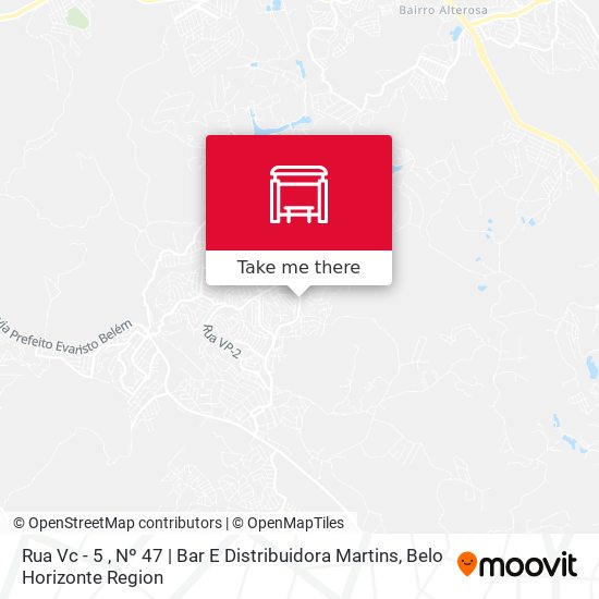 Rua Vc - 5 , Nº 47 | Bar E Distribuidora Martins map