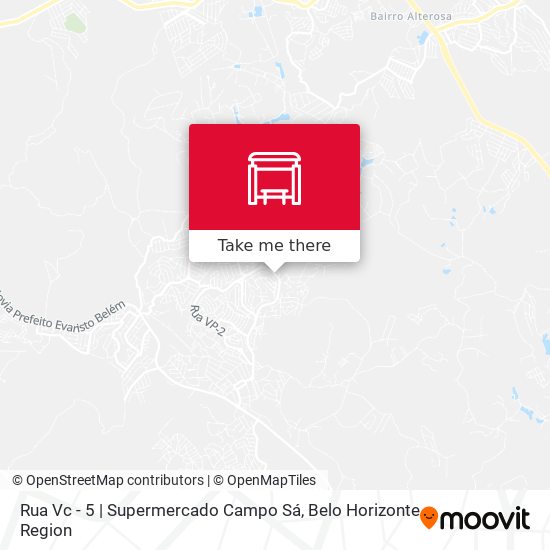 Rua Vc - 5 | Supermercado Campo Sá map