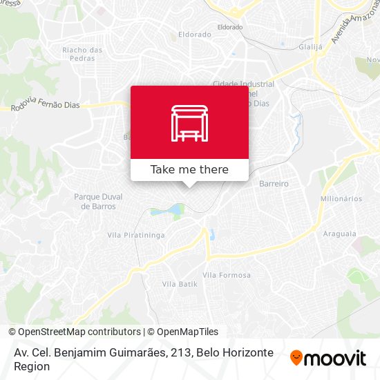 Av. Cel. Benjamim Guimarães, 213 map