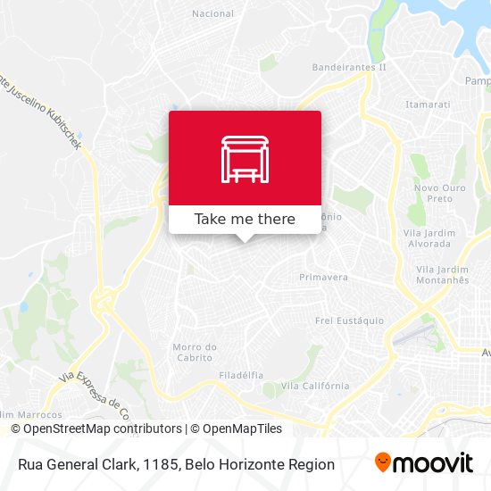 Rua General Clark, 1185 map