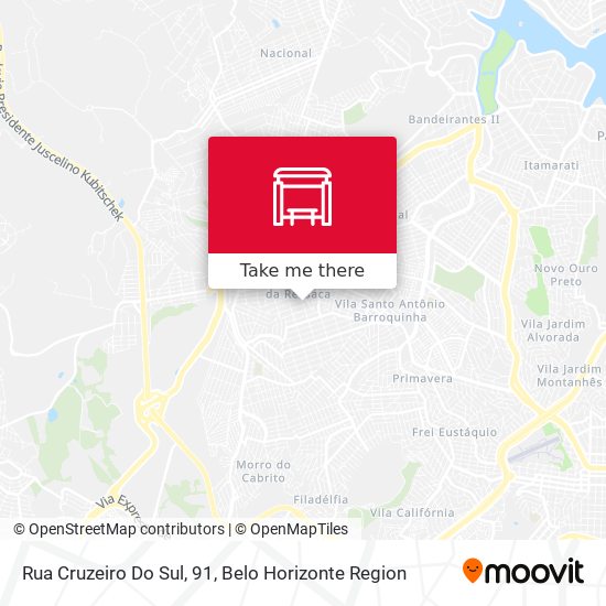 Rua Cruzeiro Do Sul, 91 map
