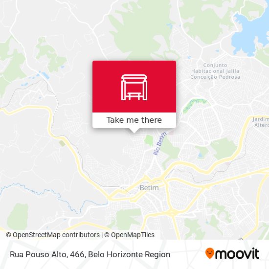 Rua Pouso Alto, 466 map