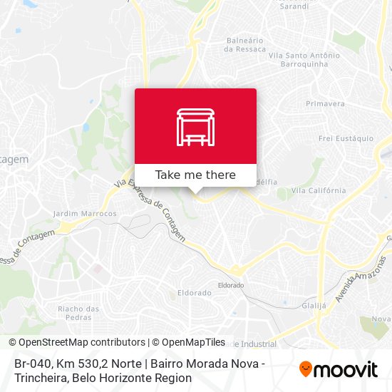 Br-040, Km 530,2 Norte | Bairro Morada Nova - Trincheira map