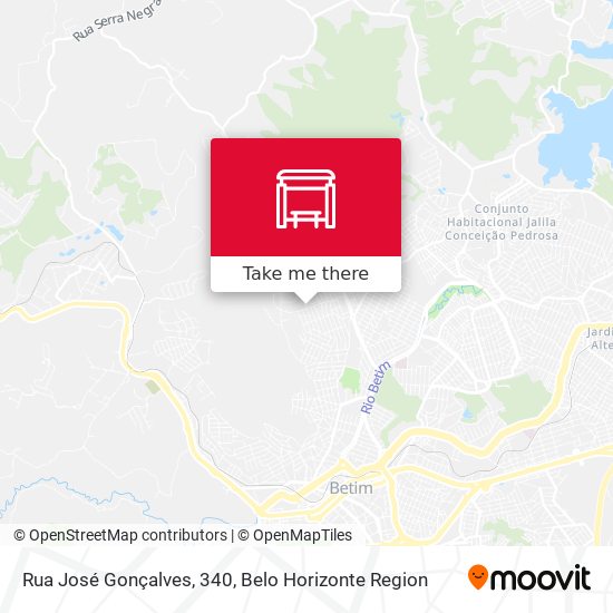 Rua José Gonçalves, 340 map