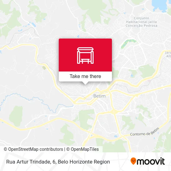 Rua Artur Trindade, 6 map