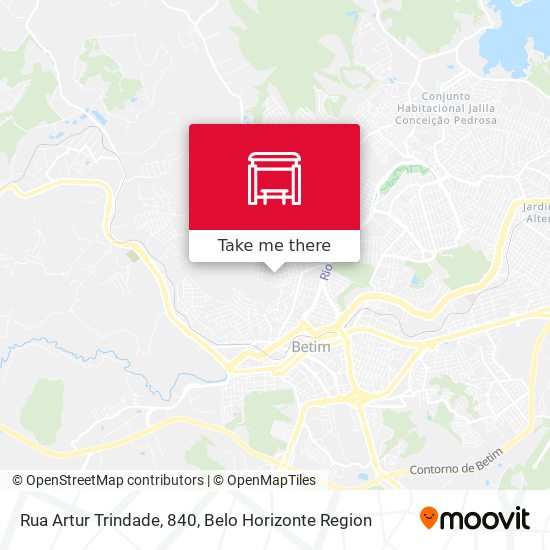 Rua Artur Trindade, 840 map