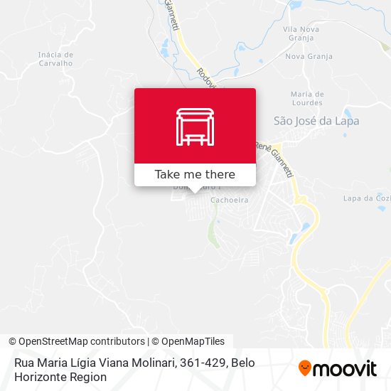 Rua Maria Lígia Viana Molinari, 361-429 map