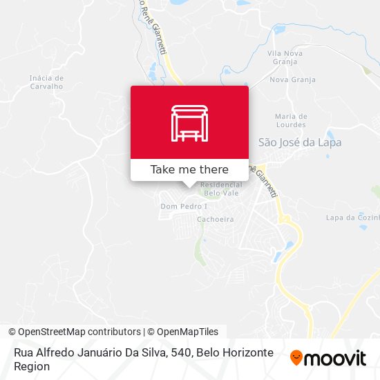 Rua Alfredo Januário Da Silva, 540 map