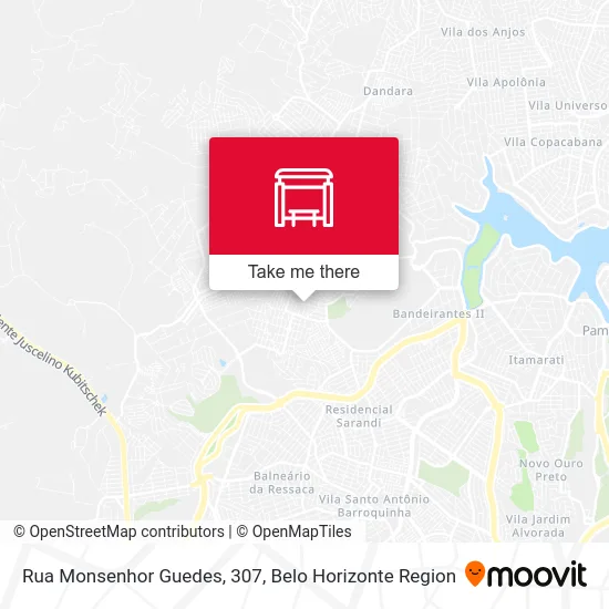 Rua Monsenhor Guedes, 307 map