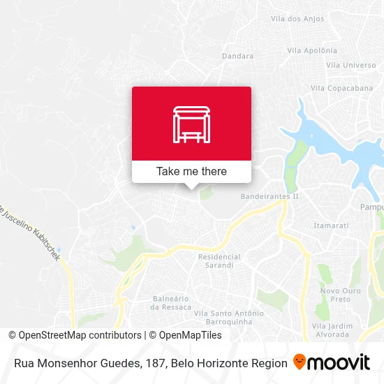 Rua Monsenhor Guedes, 187 map