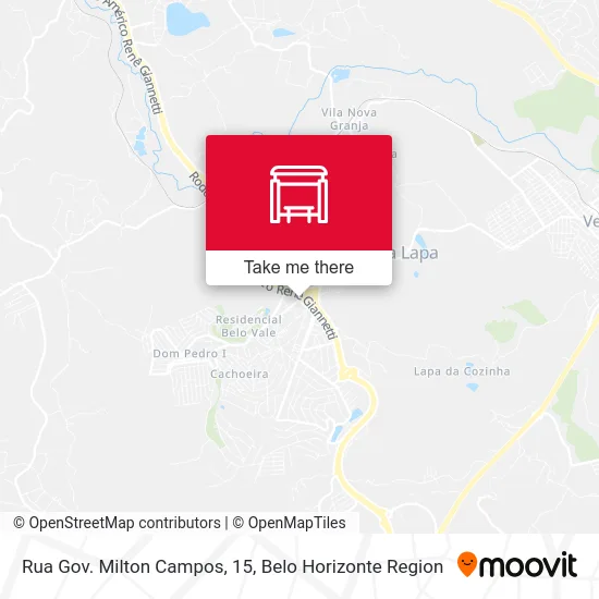 Rua Gov. Milton Campos, 15 map