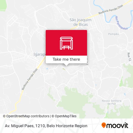 Av. Miguel Paes, 1210 map