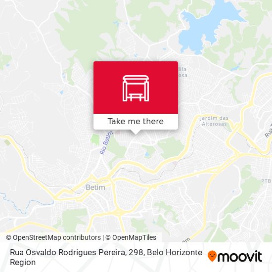 Rua Osvaldo Rodrigues Pereira, 298 map