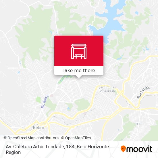 Av. Coletora Artur Trindade, 184 map