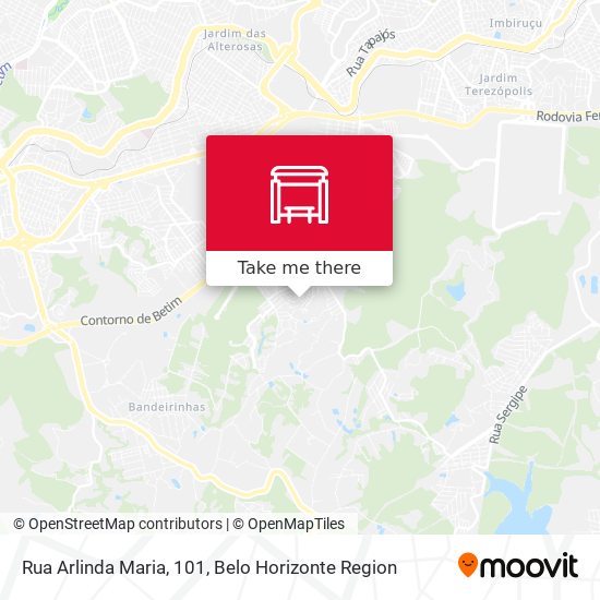 Rua Arlinda Maria, 101 map