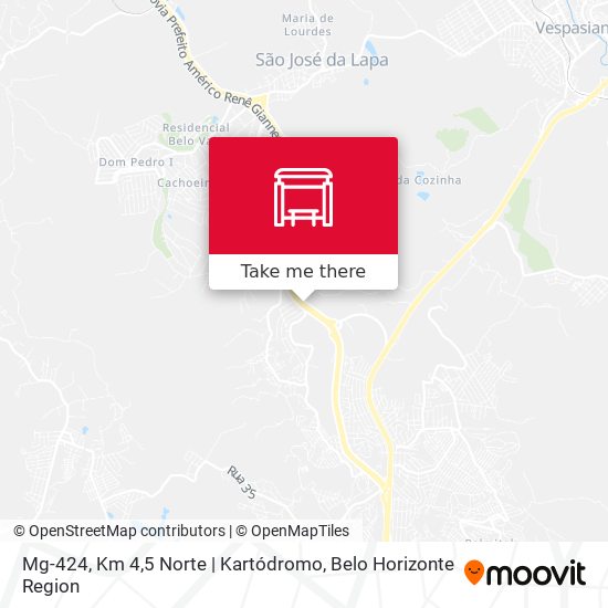 Mapa Mg-424, Km 4,5 Norte | Kartódromo