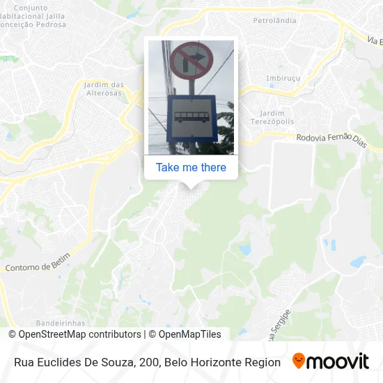 Rua Euclides De Souza, 200 map