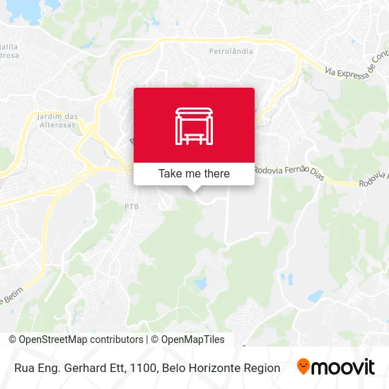 Rua Eng. Gerhard Ett, 1100 map