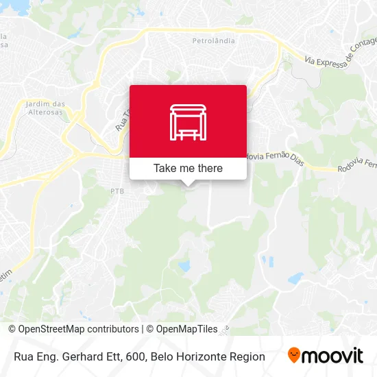 Rua Eng. Gerhard Ett, 600 map