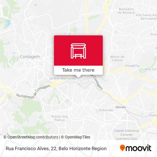 Rua Francisco Alves, 22 map