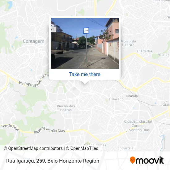 Rua Igaraçu, 259 map