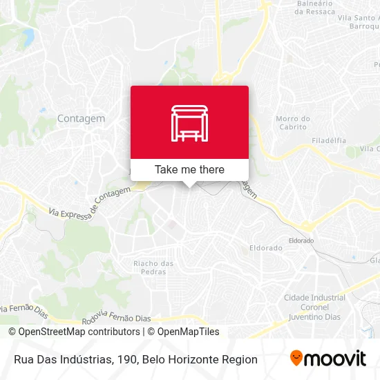 Rua Das Indústrias, 190 map