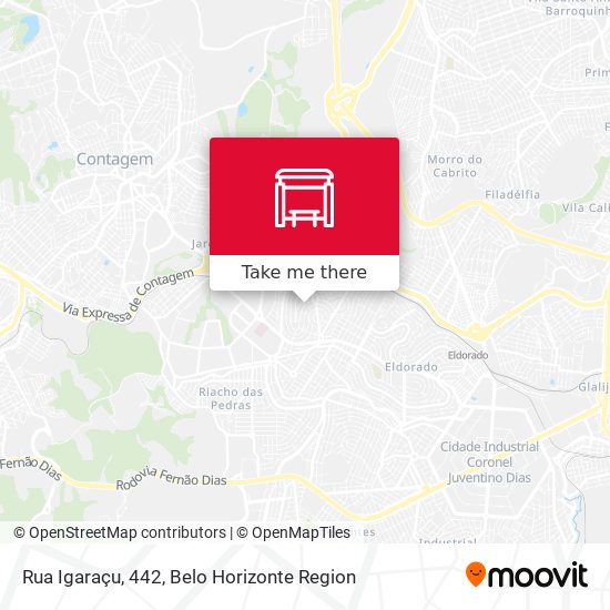 Rua Igaraçu, 442 map