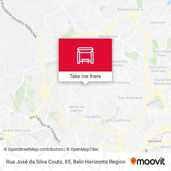 Rua José da Silva Couto, 85 map